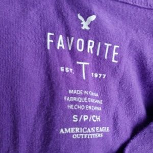 American Eagle Outfitters Tops - Cute American Eagle T Shirt Purple American Eagle Outfitters Tops - Cute American Eagle T Shirt Purple